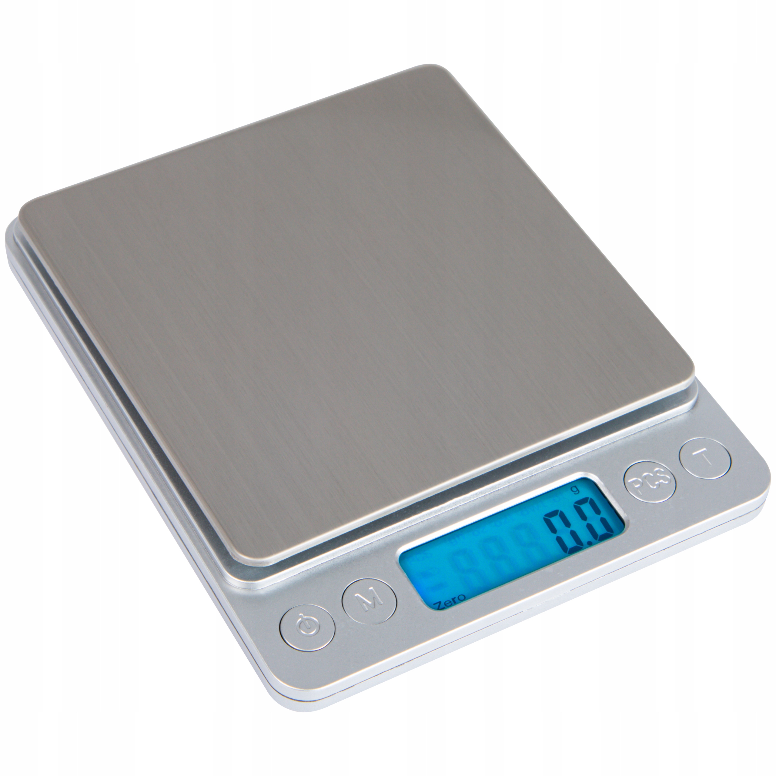 Kuchynská váha Bedee DIGITÁLNA KUCHYŇSKÁ VÁHA strieborná/šedá 3 kg